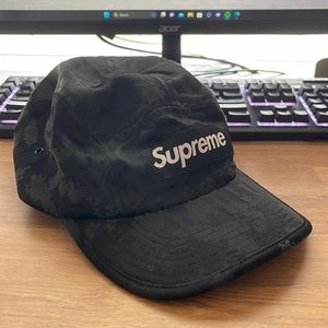 Supreme Black Camp Camp Cap
